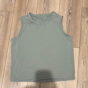 Sleeveless Sage Green Women's Top